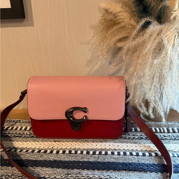 Coach color block studio shoulder bag - Picture 1 of 12